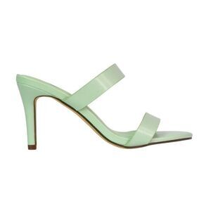 XY London Womens/Ladies Wolf Double Strap Mule Sandals / Aqua